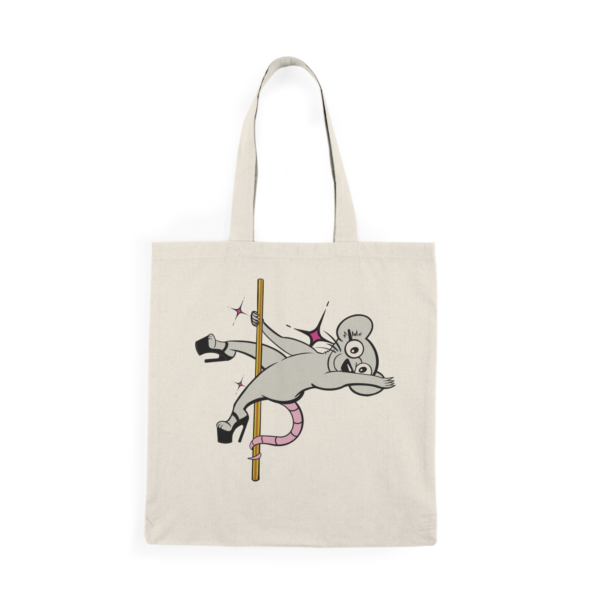 Myles Pole Dancing Rat Tote Bag - Image 2